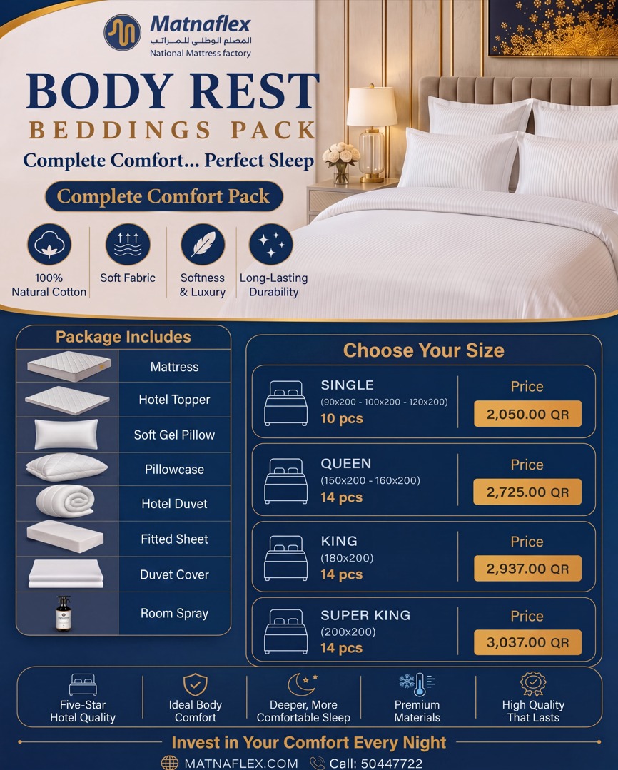 Body Rest Collection - Premium Luxury Bedding Set - Image 2